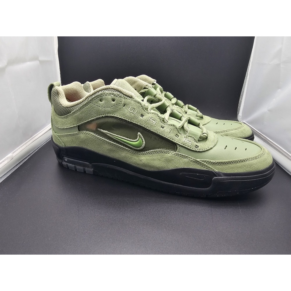 Nike Ishod Wair x Air Max Ishod Oil Green Black Men Skate Boarding FB2393-300 - Picture 3 of 15